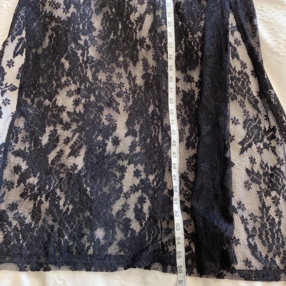 FAVLUX lace maxi sheer dress coverup tassels LARGE swim cover - Picture 10 of 13